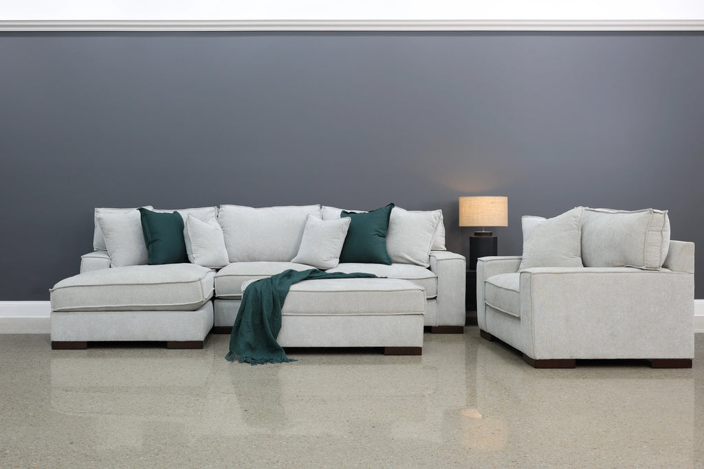 Gembrook LHF Sofa Chaise Light Grey