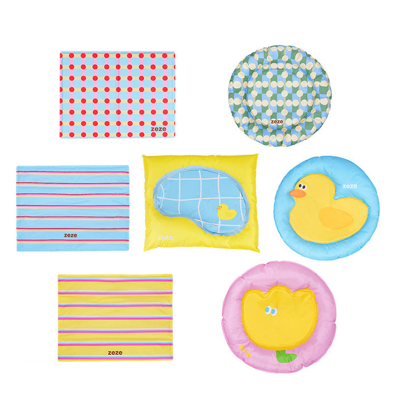 Cute Duck Summer Pet Ice Pad