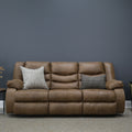 Werribee Electric Reclining Sofa Tan
