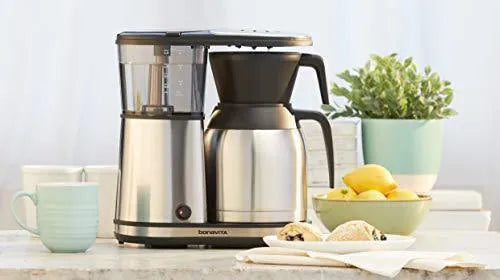 8-Cup One-Touch Coffee Maker with Thermal Carafe, Stainless Steel