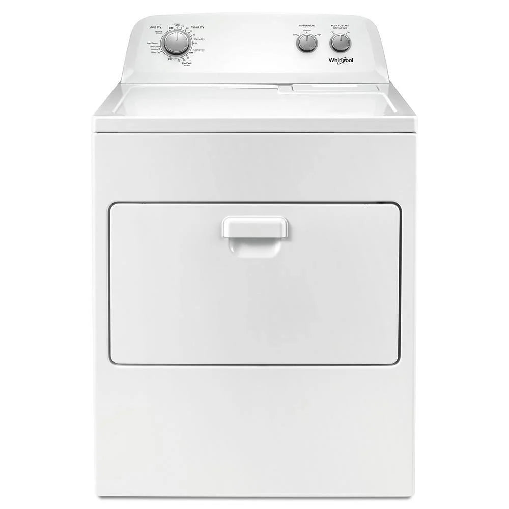 7.0 Cu. Ft. Electric Dryer with Auto Dry and Wrinkle Control, White