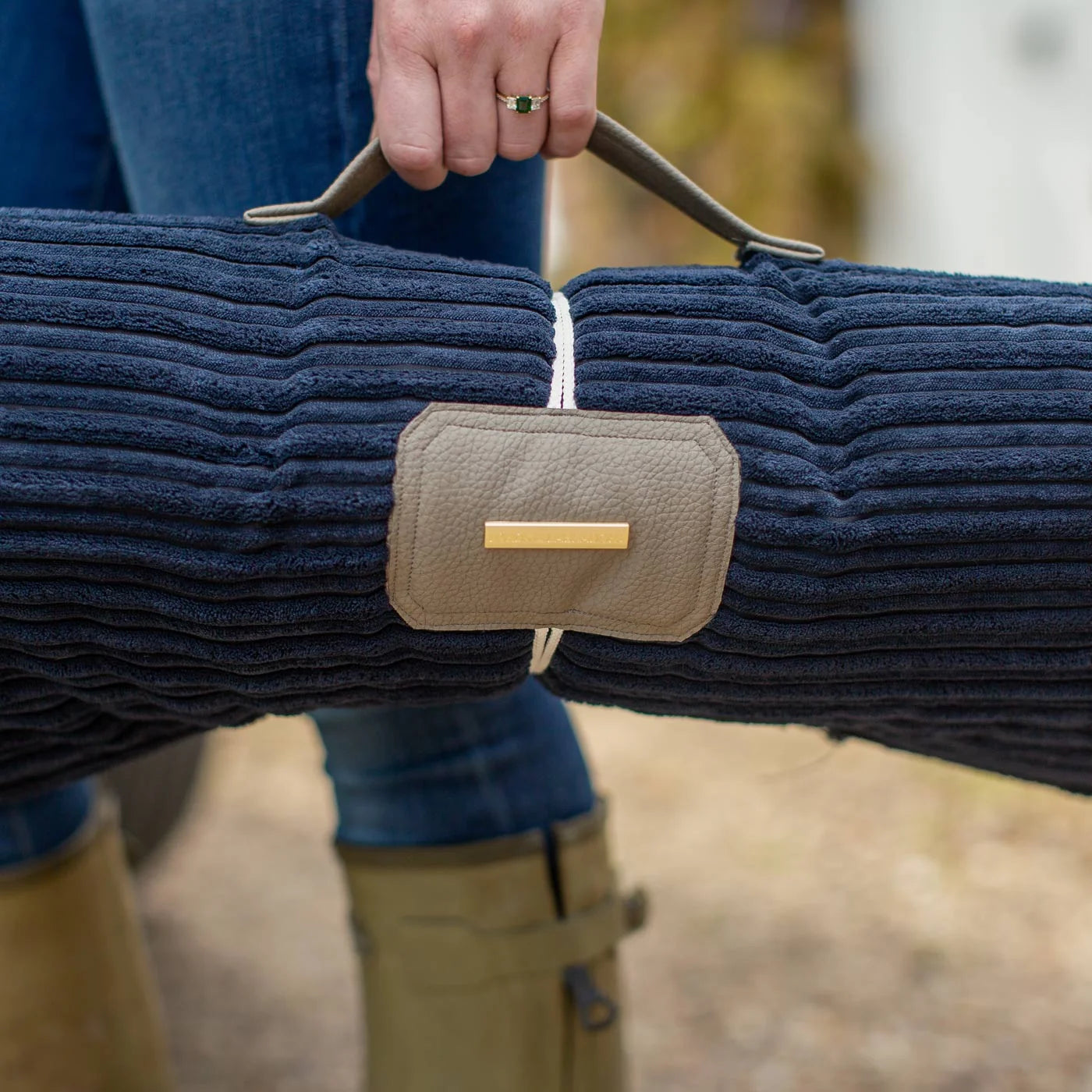 Travel Mat in Essentials Navy