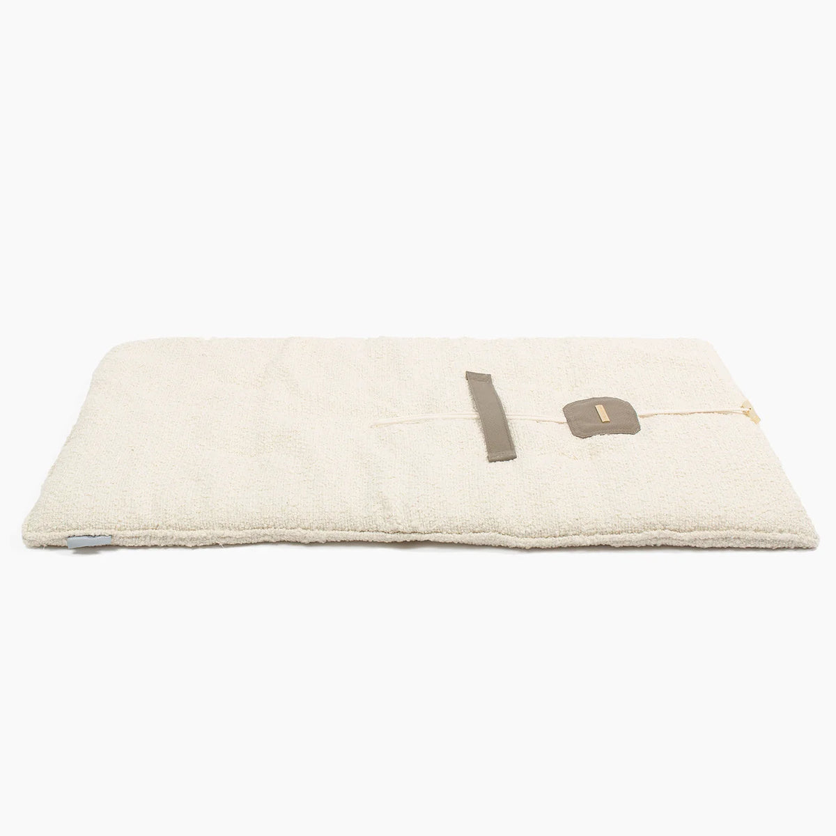 Travel Mat in Ivory Bouclé