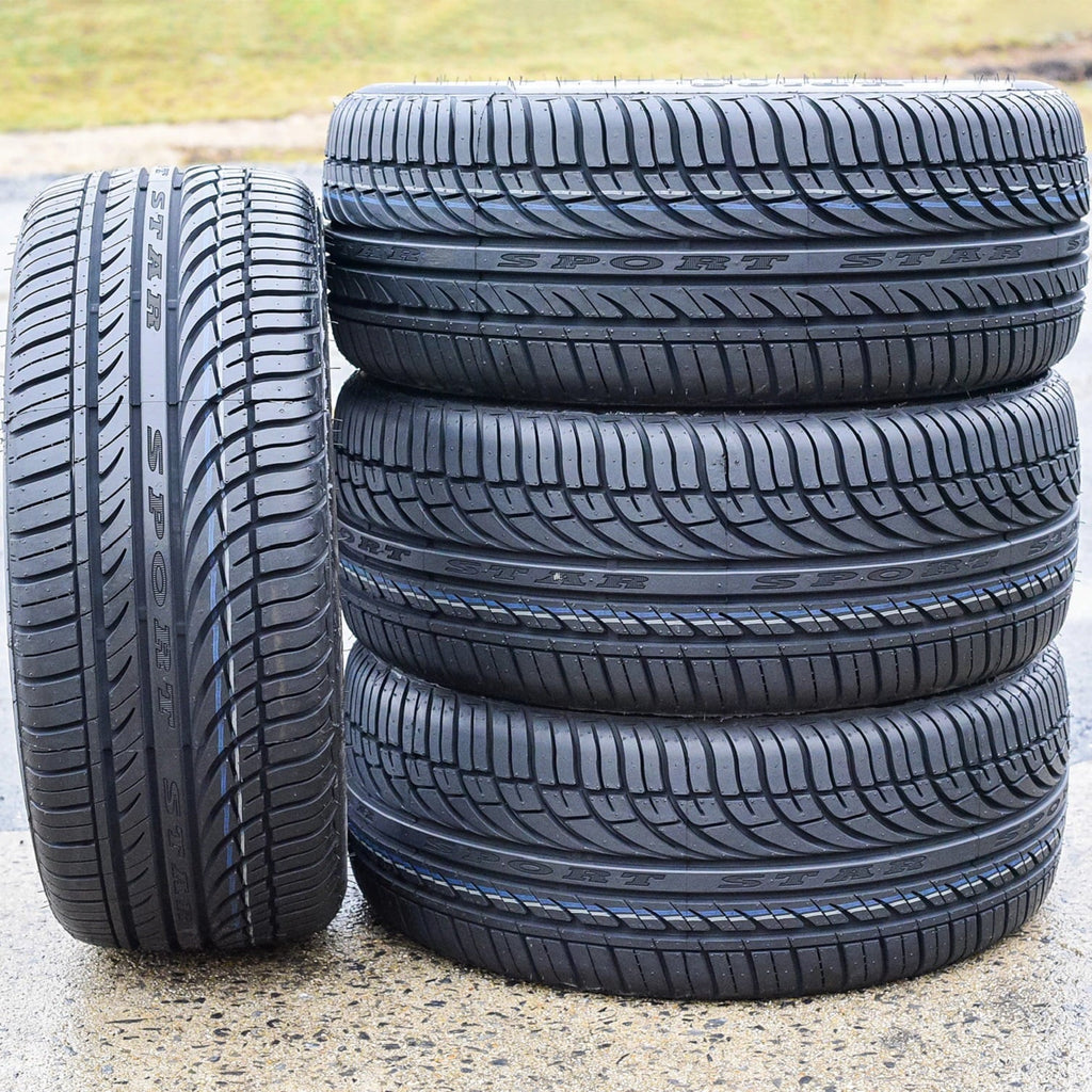 Set of 4 205/55R16 91V All-Season Performance Tires