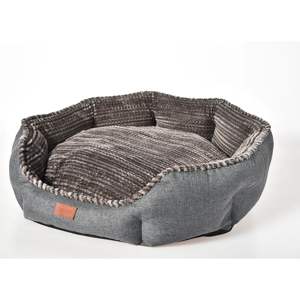 Corduroy Pet Bed Comfortable Dog Bed