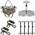 Tree Saddle Hunting Kit with Platform and Climbing Gear