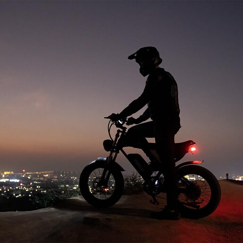 2000W Electric Bike with 37 MPH Top Speed and 20-Inch Fat Tires