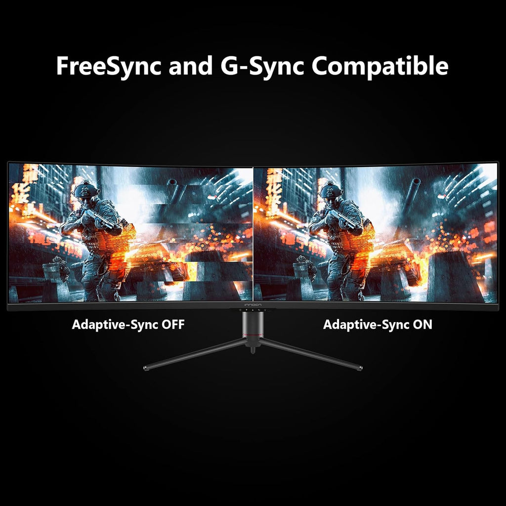 49-Inch Curved Gaming Monitor, 144Hz, HDR400, USB-C
