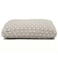 Dog Cushion in Grey Spot