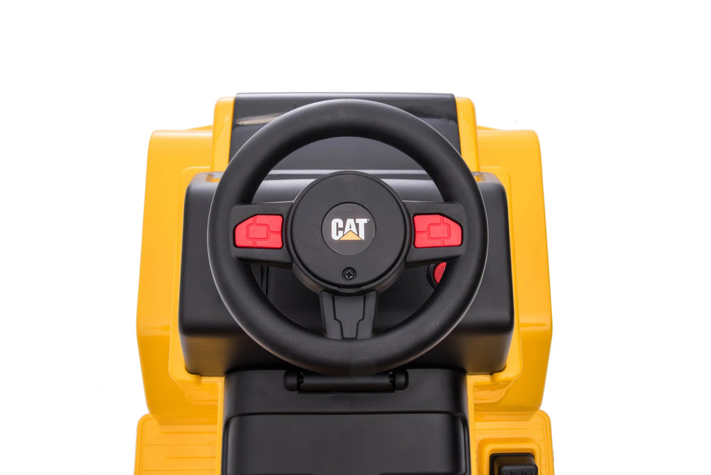 2026 6V Licensed CAT Dump Truck Kids Ride On Electric Truck