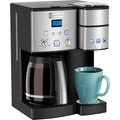 12-Cup Single-Serve Coffee Maker with 3 Brew Sizes, Stainless Steel