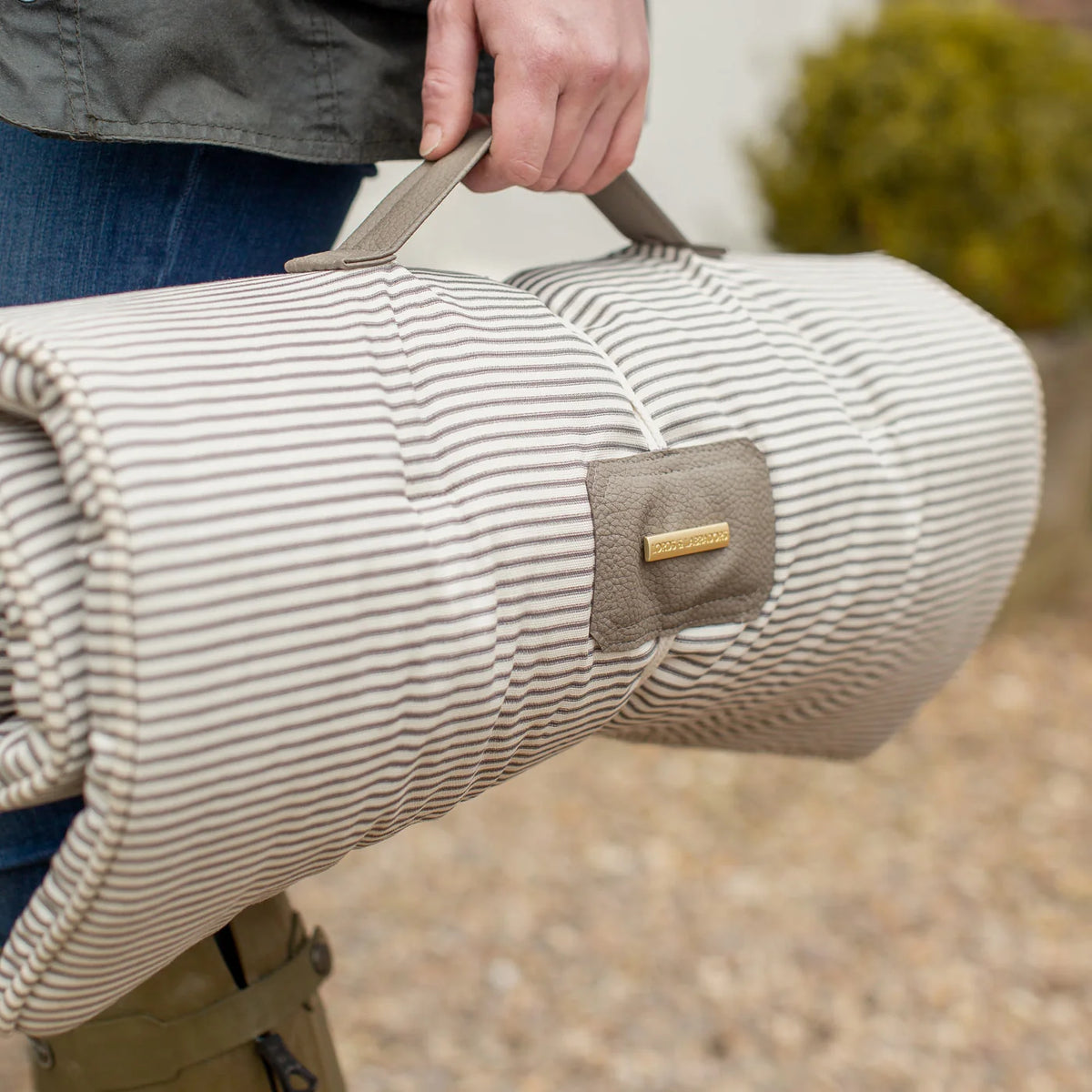 Travel Mat in Regency Stripe