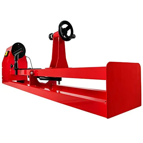 14-Inch x 40-Inch Benchtop Wood Lathe with 3 Chisels