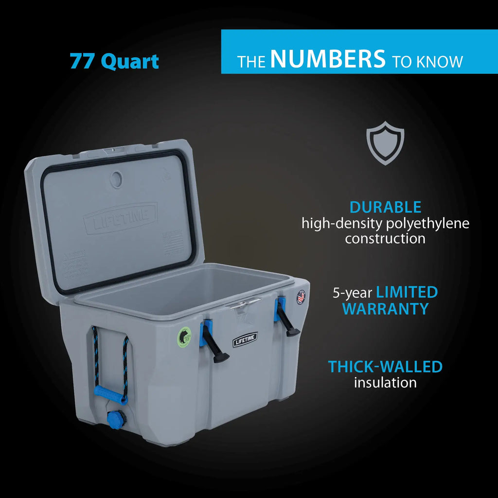 77-Quart High-Performance Cooler