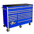 55-Inch 12-Drawer Rolling Tool Cabinet Chest, Blue