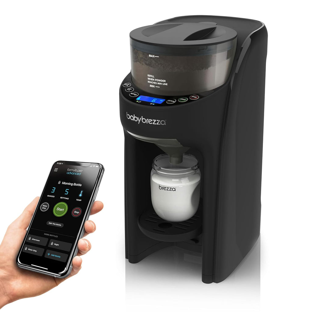 WiFi-Enabled Baby Formula Dispenser, Black