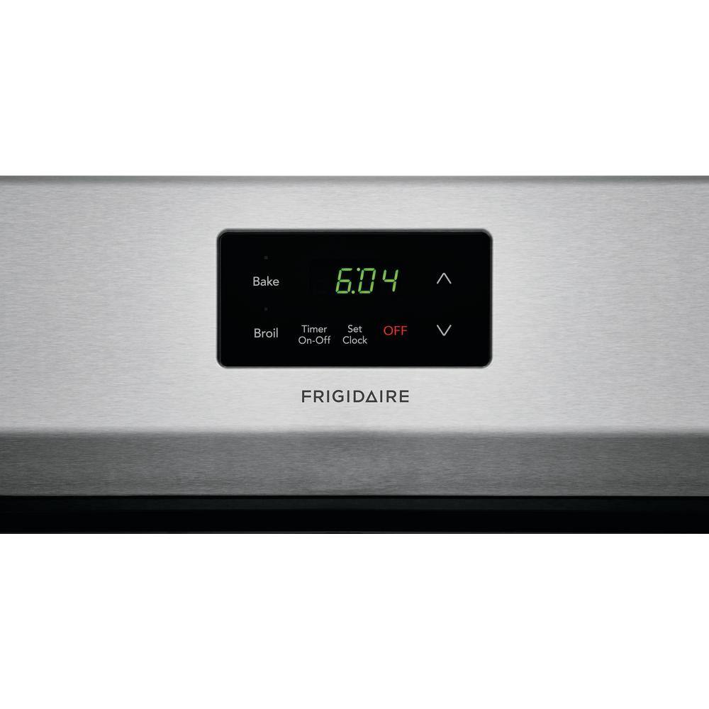 30-Inch 5-Burner Freestanding Gas Range, Stainless Steel
