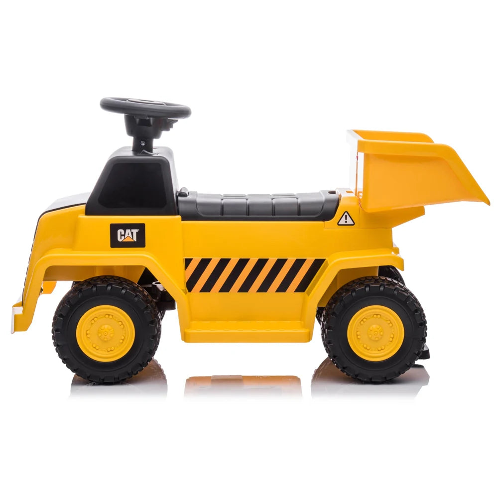 2026 6V Licensed CAT Dump Truck Kids Ride On Electric Truck