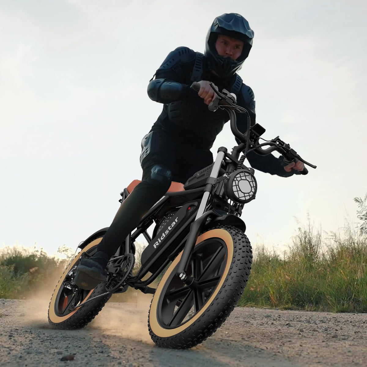 2000W Electric Bike with 37 MPH Top Speed and 20-Inch Fat Tires