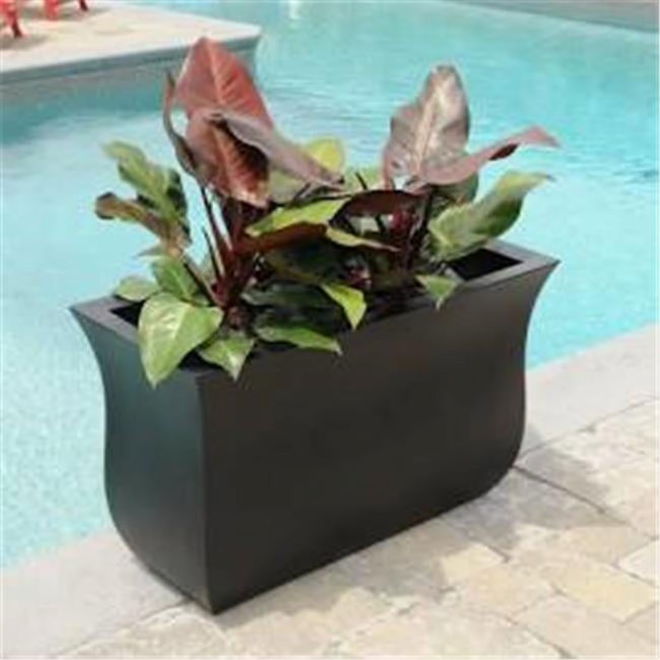 36 x 16 x 22 in. Valencia Long - Black