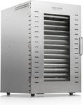 Commercial Food Dehydrator 16 Trays 1500W 70-190F Large