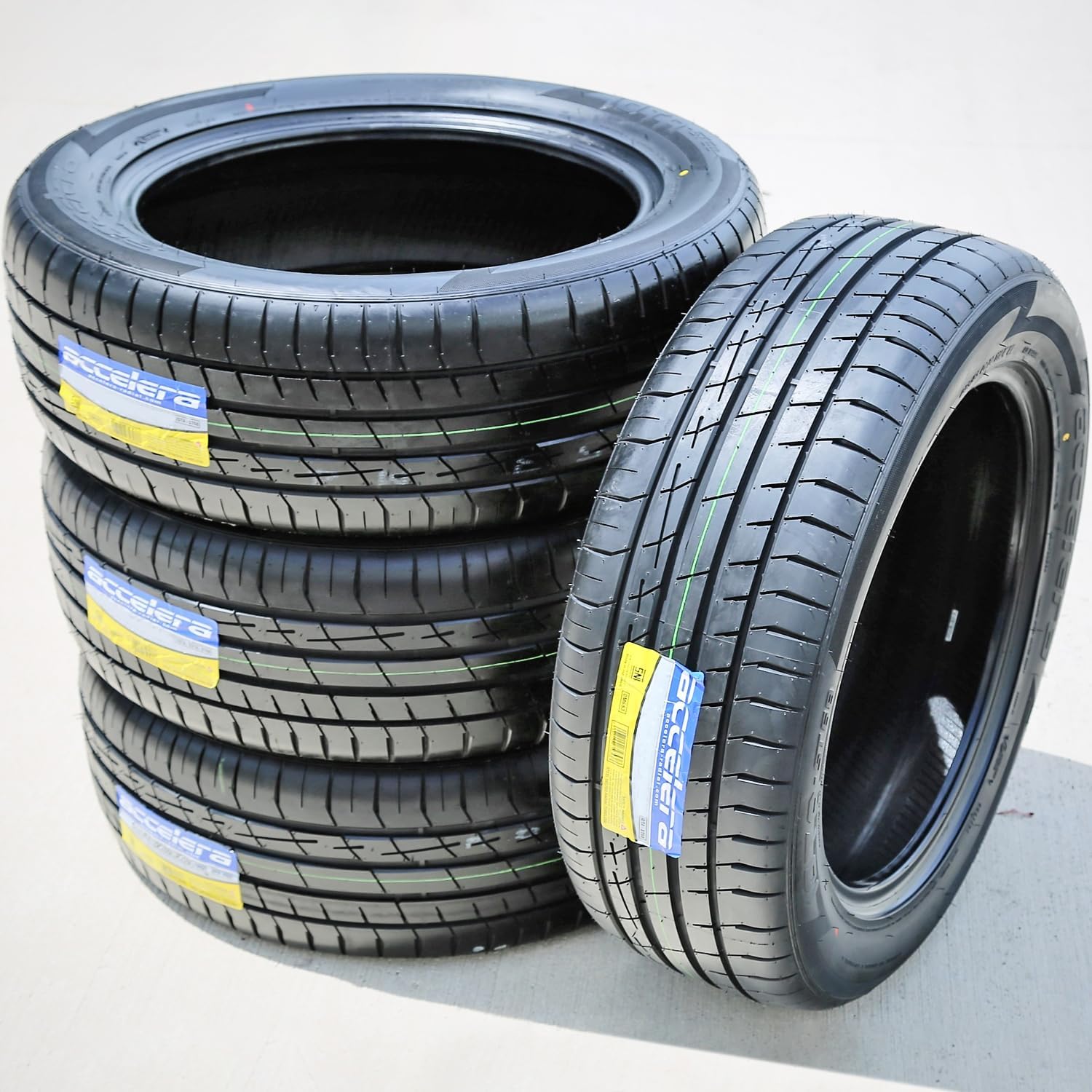 Set of 4 (FOUR) Iota ST68 All Season Truck/SUV Performance Radial Tires 255/65R18 255/65/18 255/65 18 111H Load Range SL 4 Ply BSW Black Side Wall UTQG 400AA