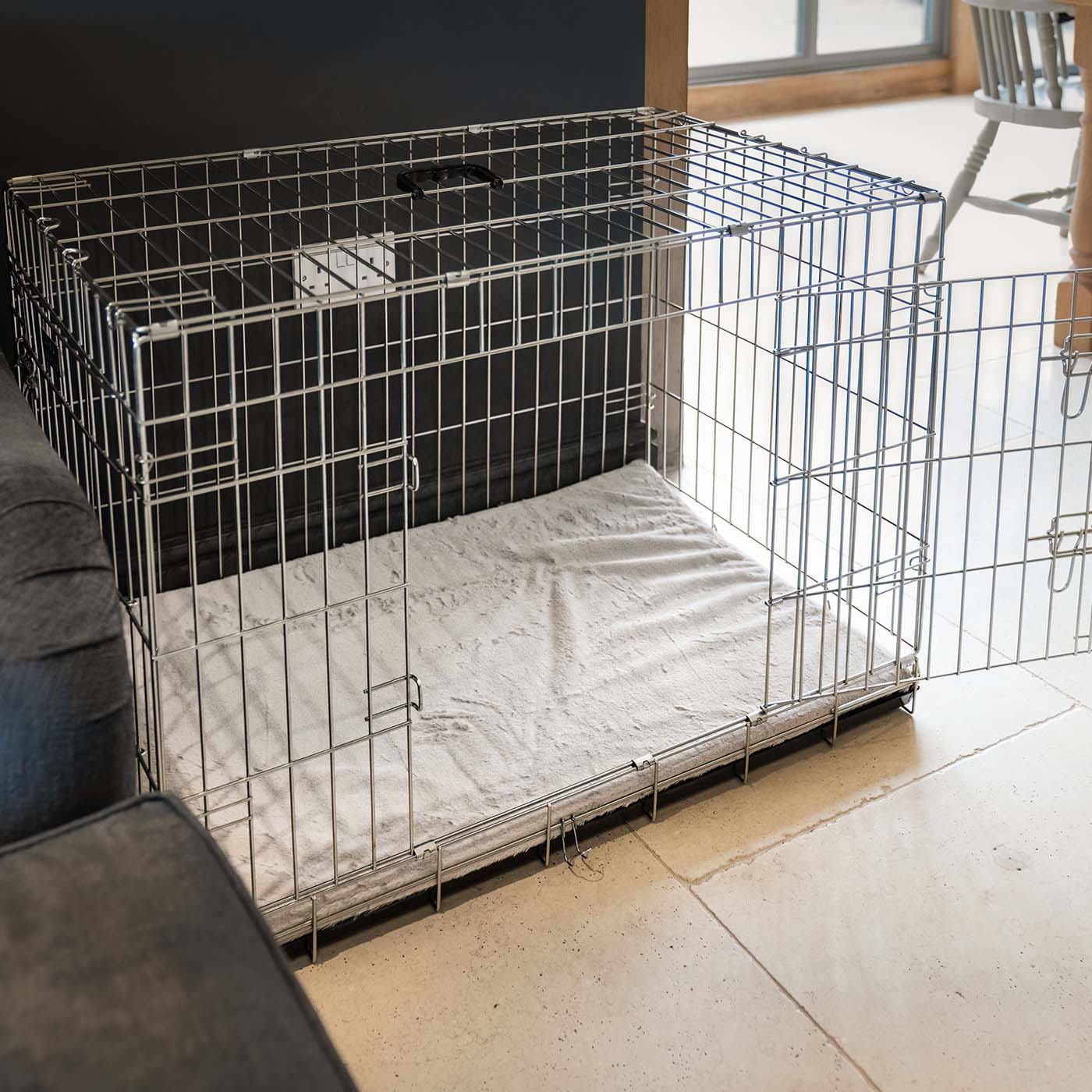 Cage Mat in Linen