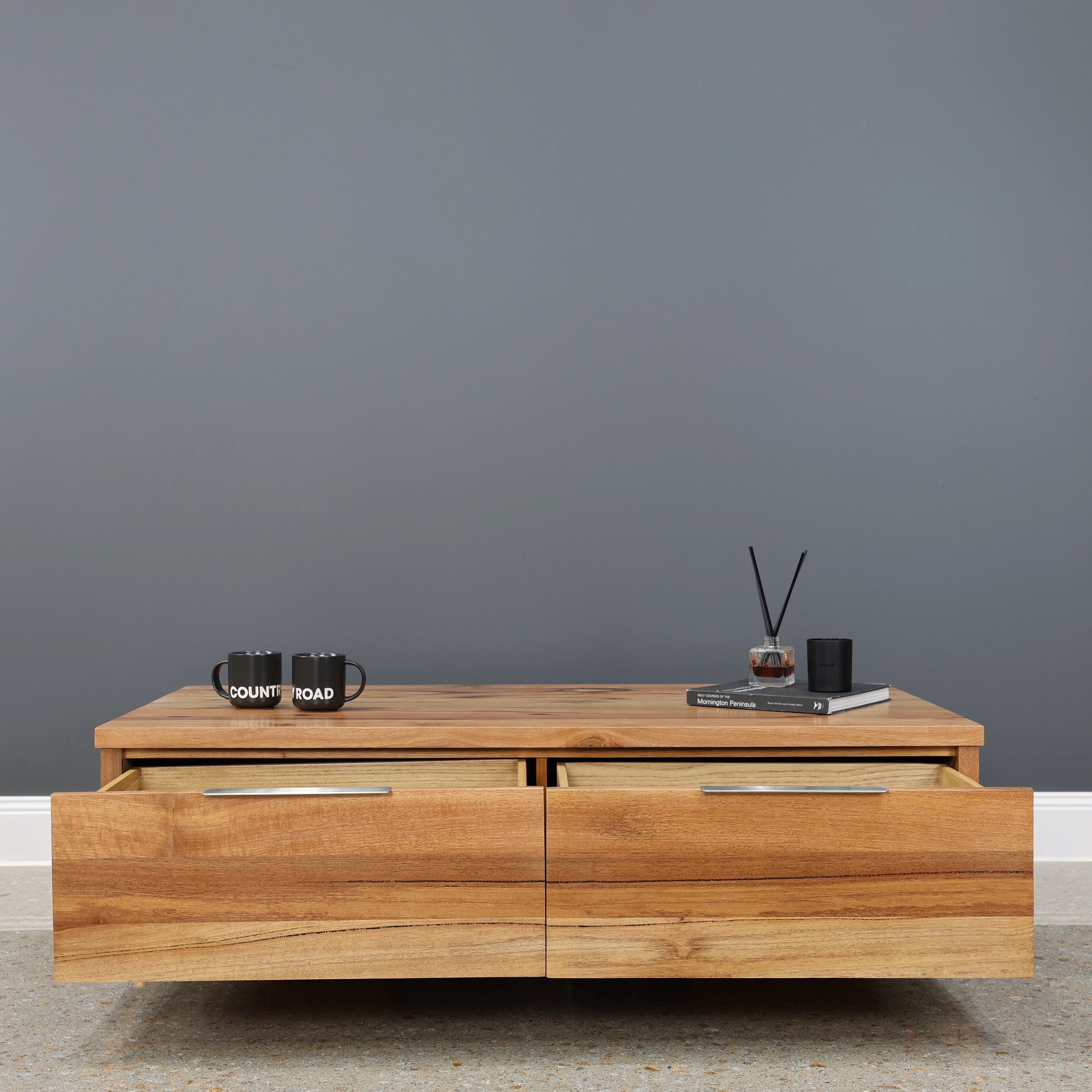 The Marri Wood Coffee Table 140cm