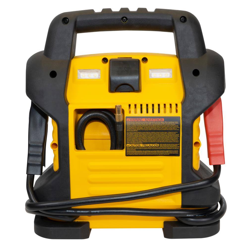 1400 Peak Amp Portable Car Jump Starter with Digital Air Compressor