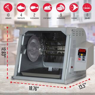 Digital Countertop Rotisserie Oven