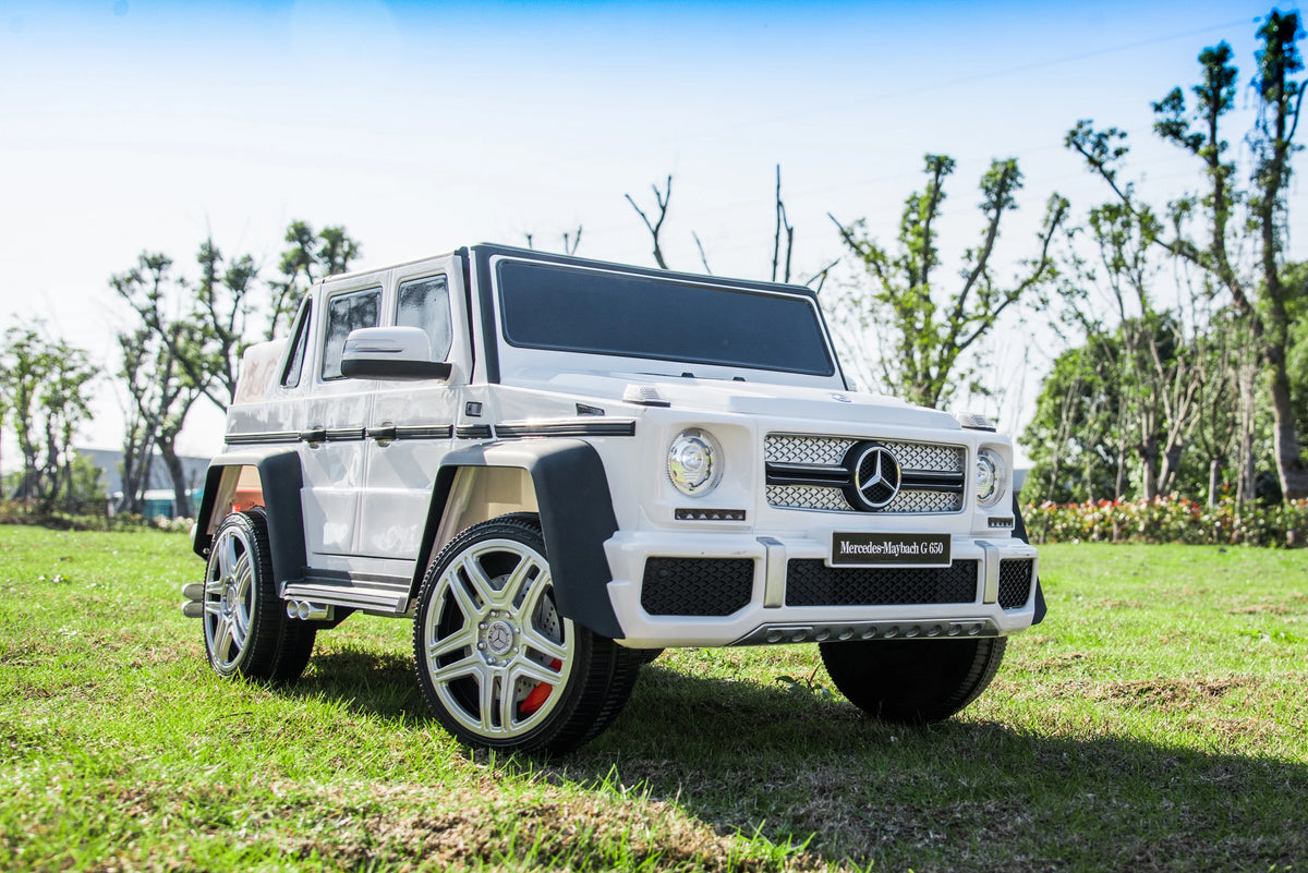 2026 Licensed 12V Mercedes Maybach G650s 4WD Kids Ride On 1 Seater Car with RC