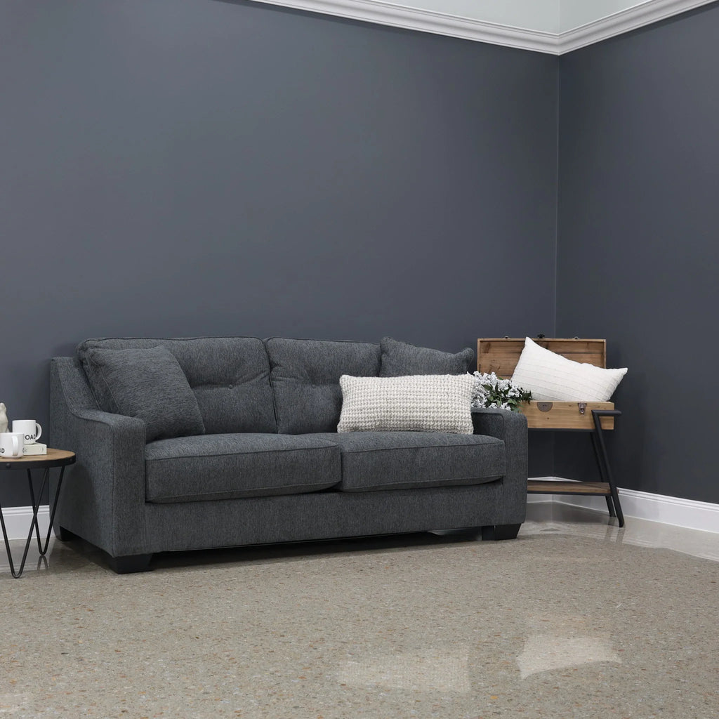 Victoria Queen Sofa Sleeper Dark Grey