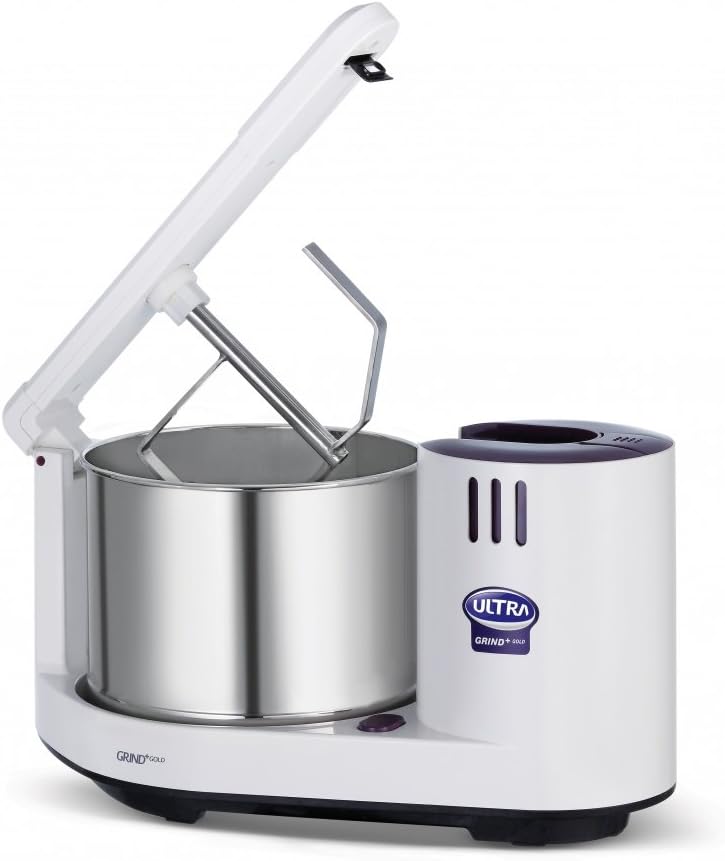 2L Wet Grinder with Atta Kneader, 110V Tabletop Electric Grinder for Indian Cooking, Rice, Lentils and Batter Preparation