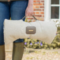 Travel Mat in Ivory Bouclé