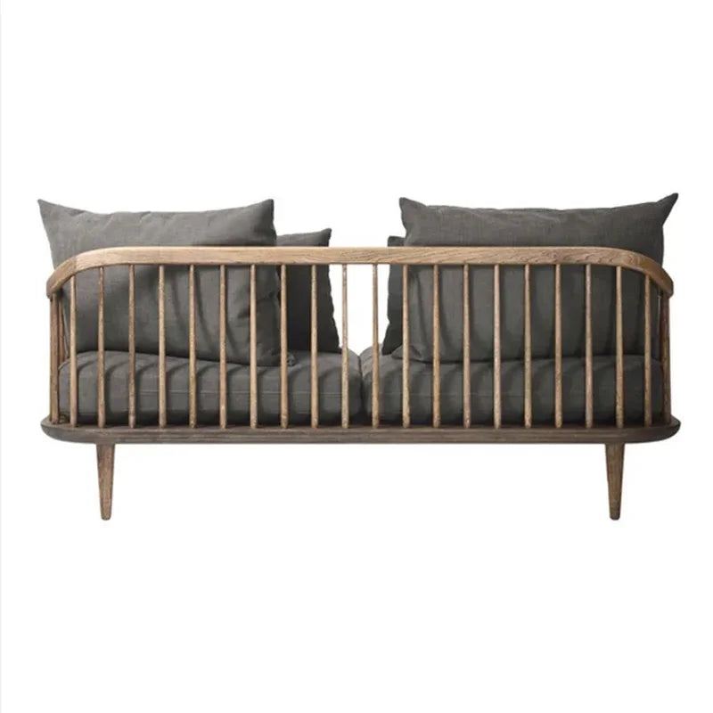 Fly Sofa Fabric Solid Wood