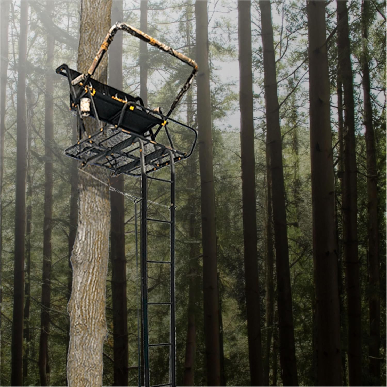 20-Foot 2-Person Ladder Tree Stand, 500-Lb. Capacity