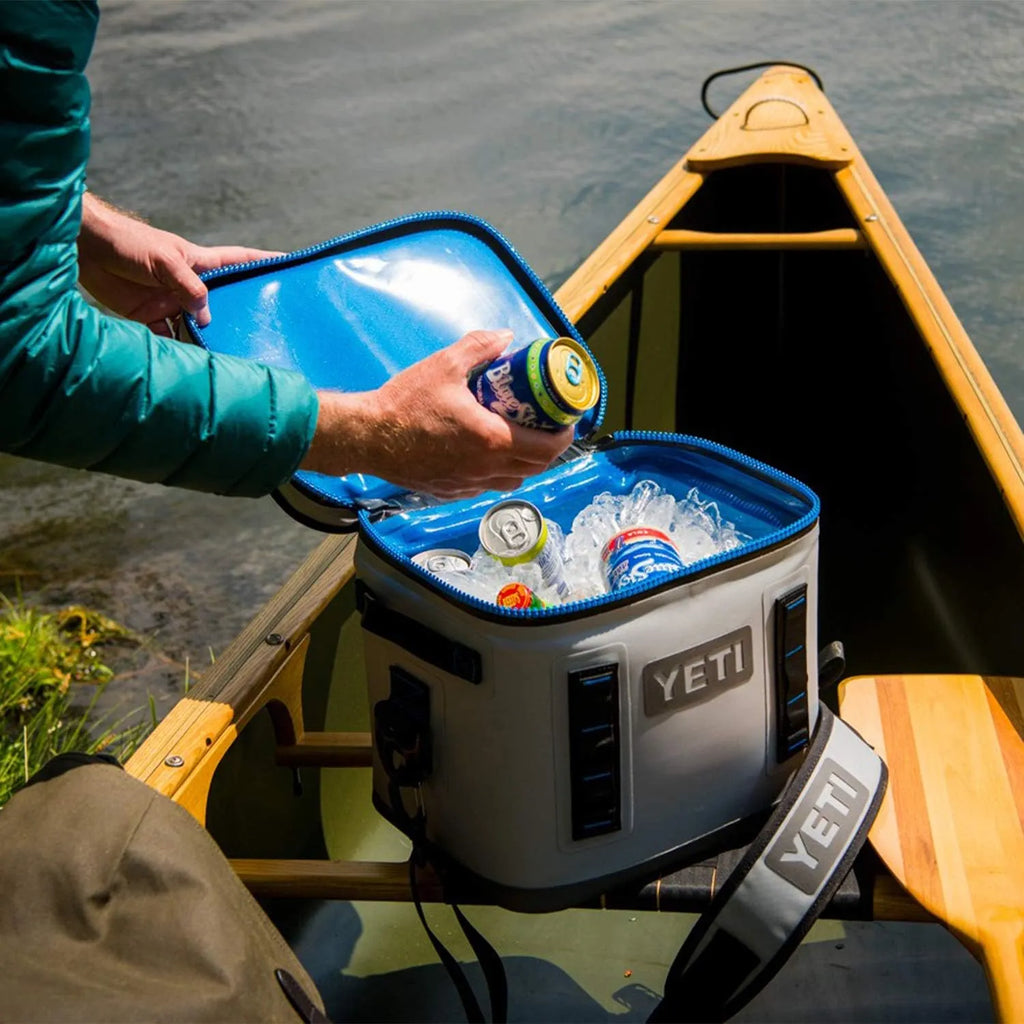 12-Can Portable Soft Cooler, Insulated Waterproof Cooler Bag with Adjustable Shoulder Strap, Compact Leak-Resistant Design for Camping, Hiking, Travel and Outdoor Activities