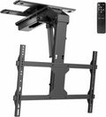 Motorized Electric Ceiling TV Mount for 37-70 Inch TVs, App Control, Black