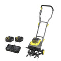 PowerSmart 40V 12-inch Cordless Garden Tiller/Cultivator, 23.4 x 14 x 12.8 inches