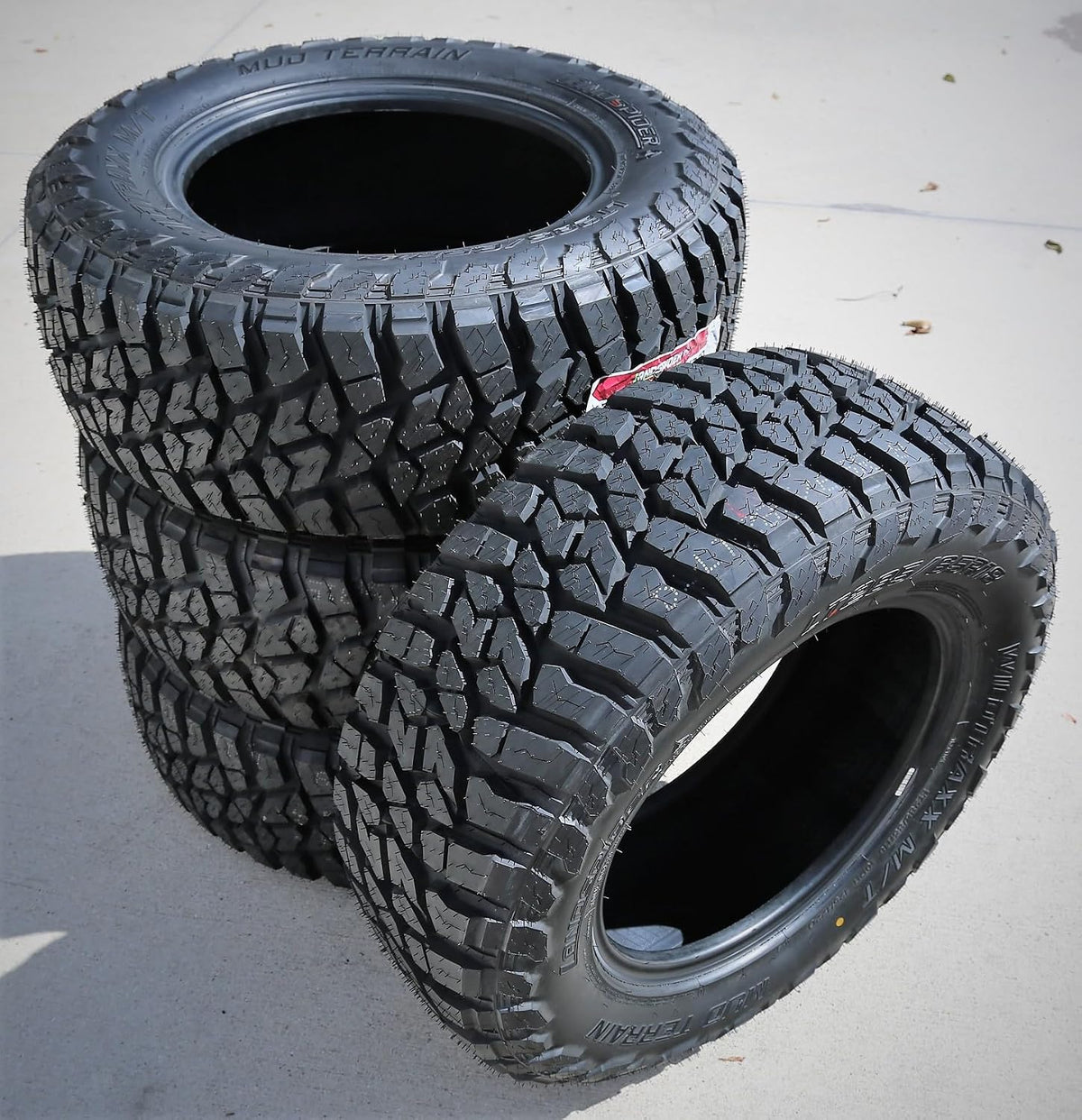 4 x Wildtraxx M/T LT285/65R18 Mud Terrain E (10 Ply) Tires