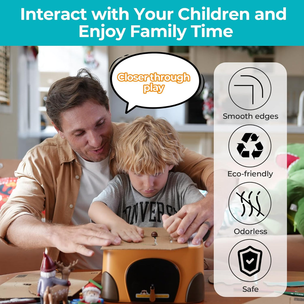 Kids Cardboard Cutter STEM Craft Kit, Ages 3+