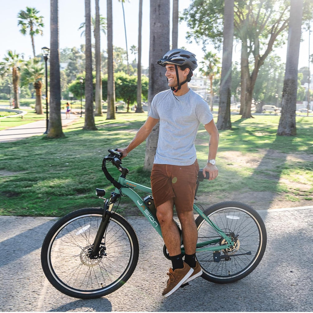 500W Electric Bike, 40-Mile Range, 20 MPH Top Speed