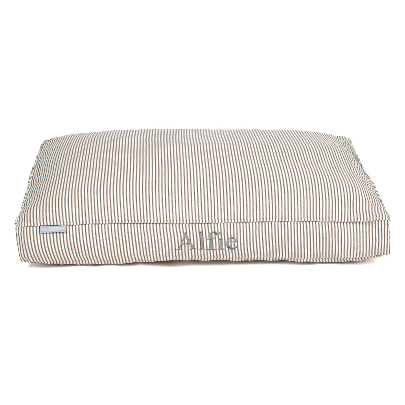 Dog Cushion in Regency Stripe