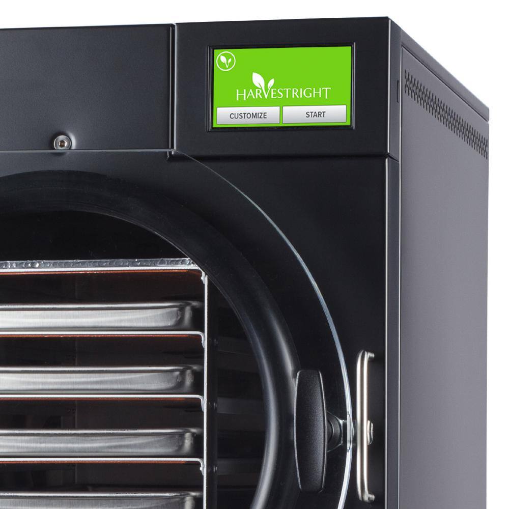5-Tray Black Aluminum Freeze Dryer with Mylar Starter Kit