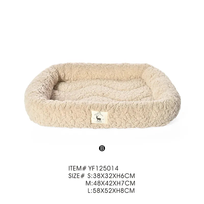 Pet Dog Bed Cushions Small Plush Dog Bed