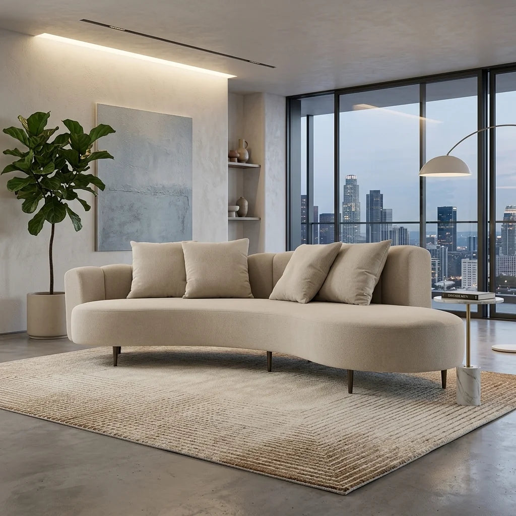 Capaccio Minimalist Sofá Living Room