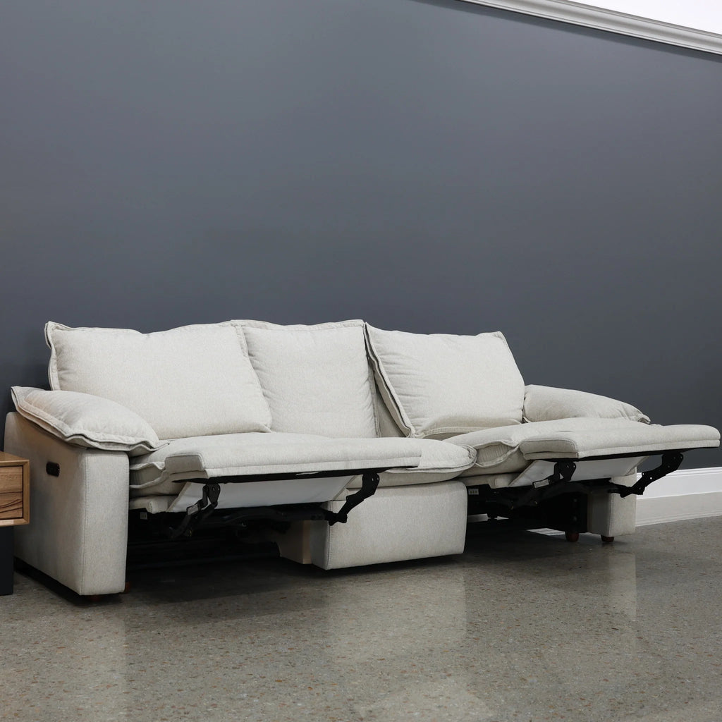 Portland Electric Reclining 3 Seater Shell (Water Repellent Fabric)