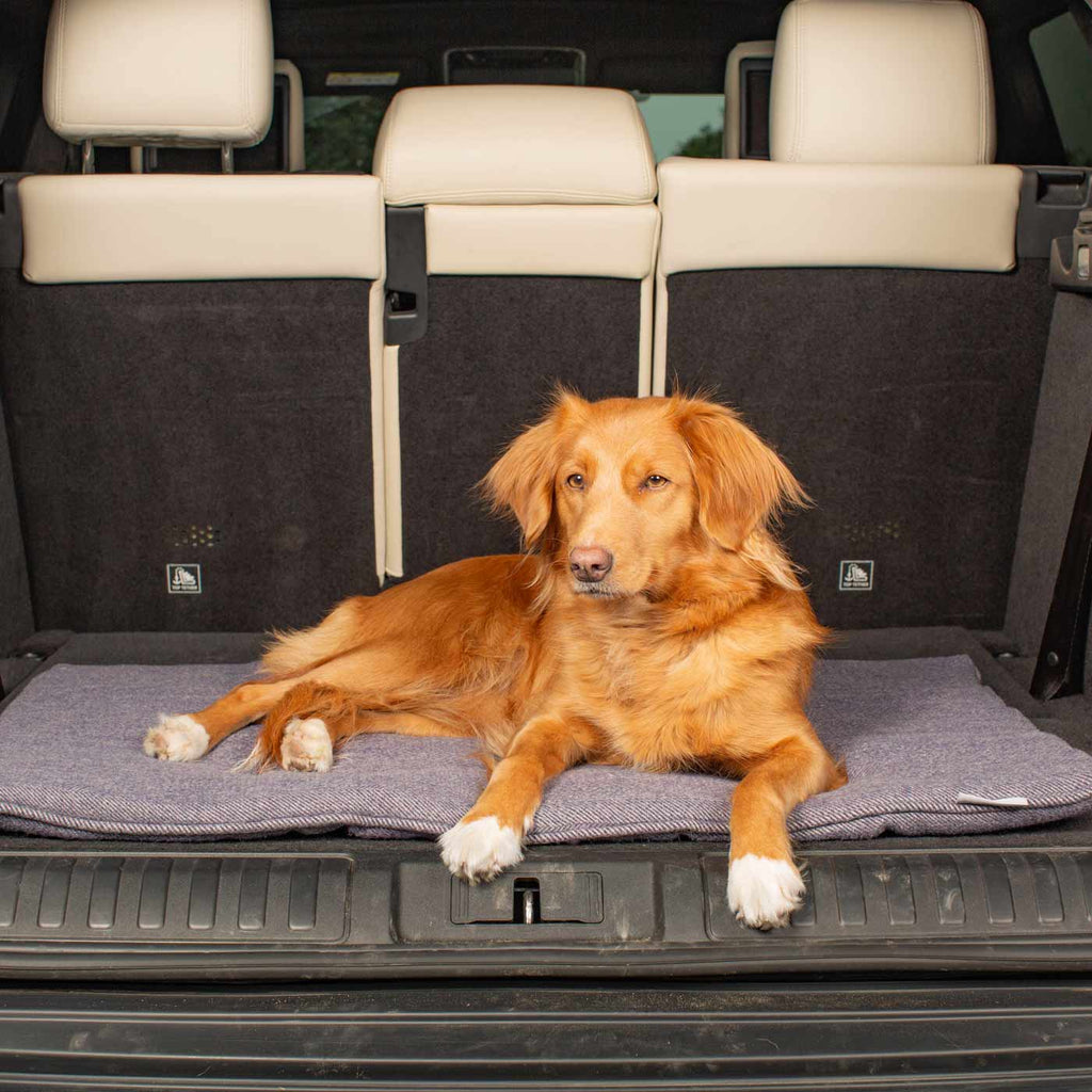 Travel Mat in Oxford Herringbone Tweed