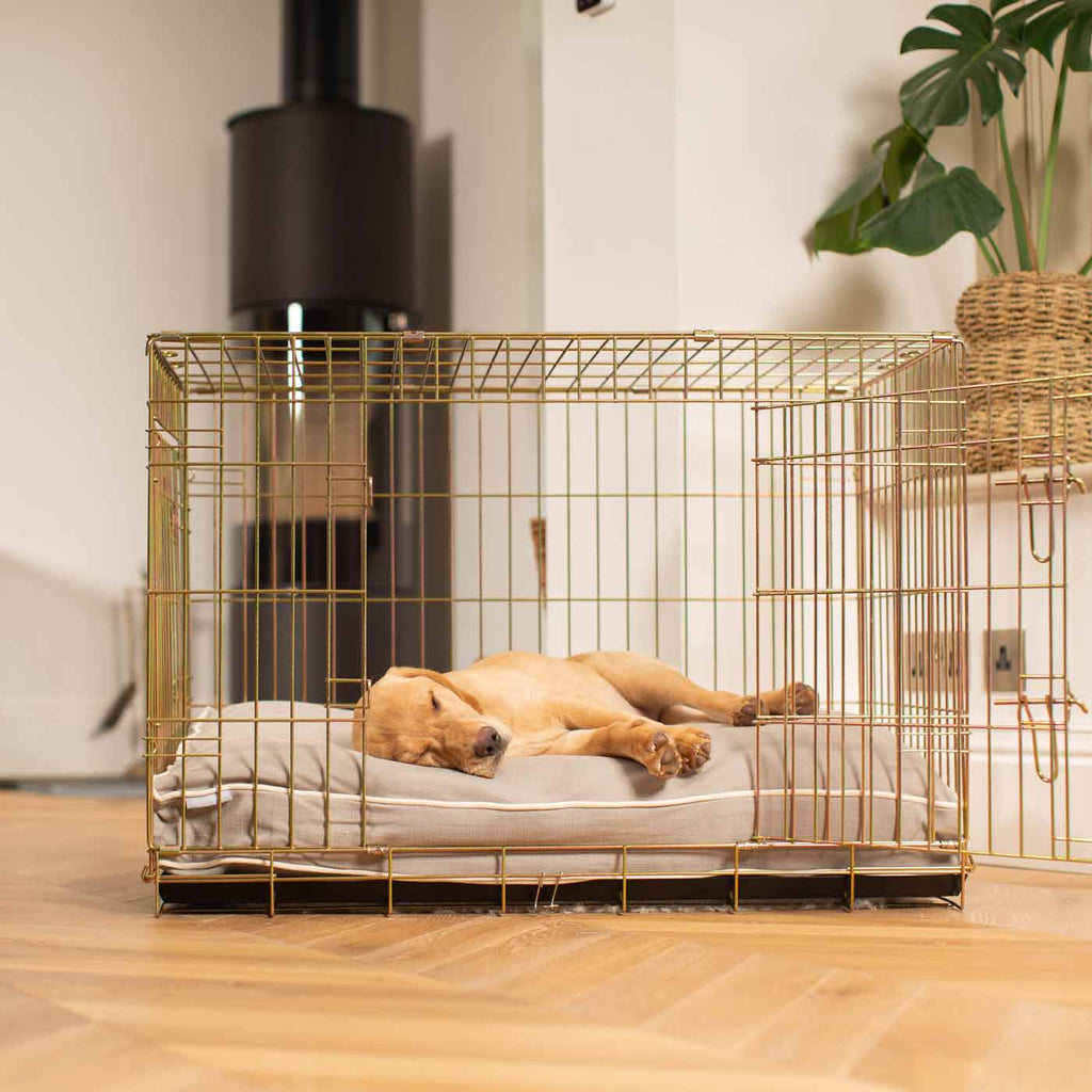 Dog Cushion in Savanna Stone