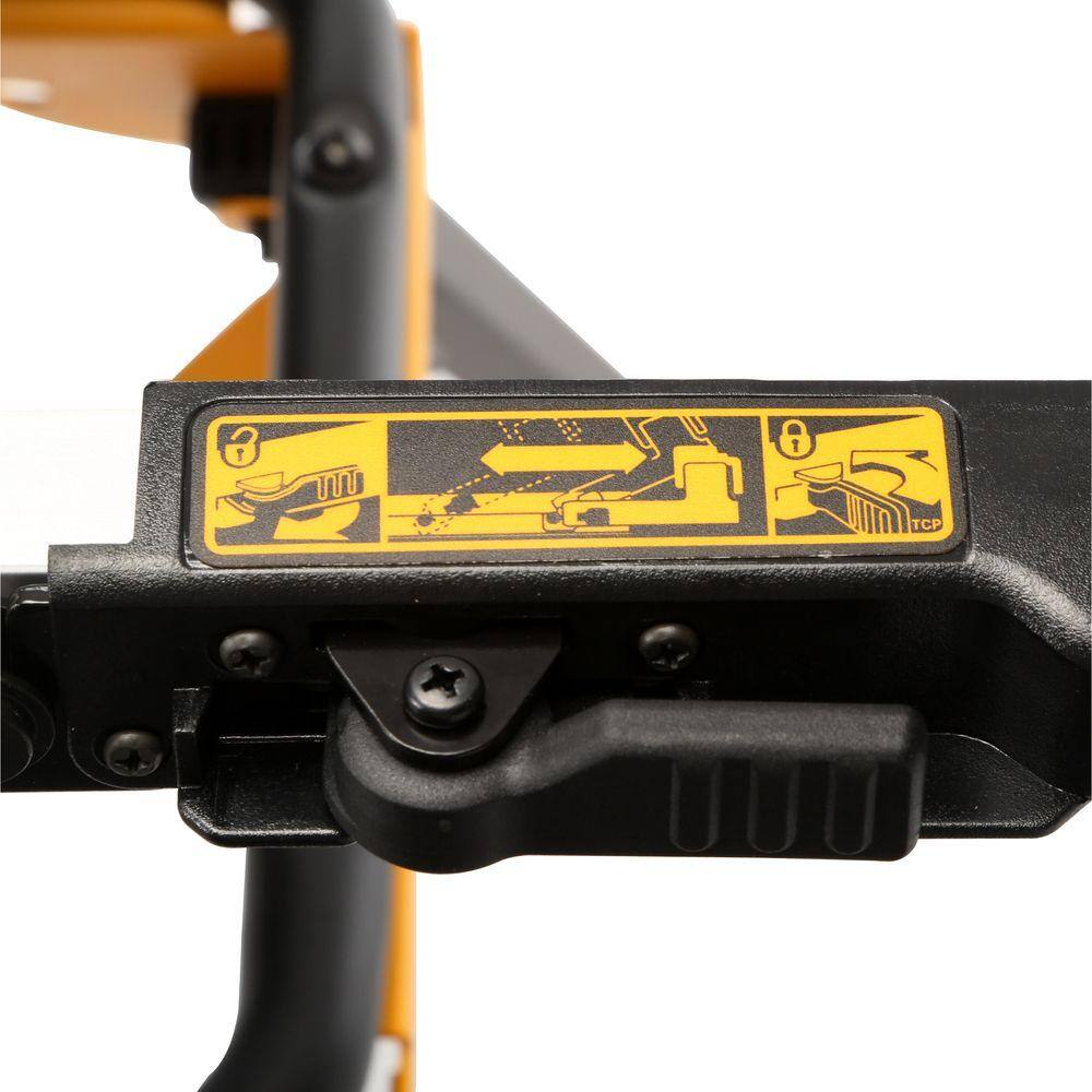 15 Amp 10-Inch Corded Job Site Table Saw with Rolling Stand